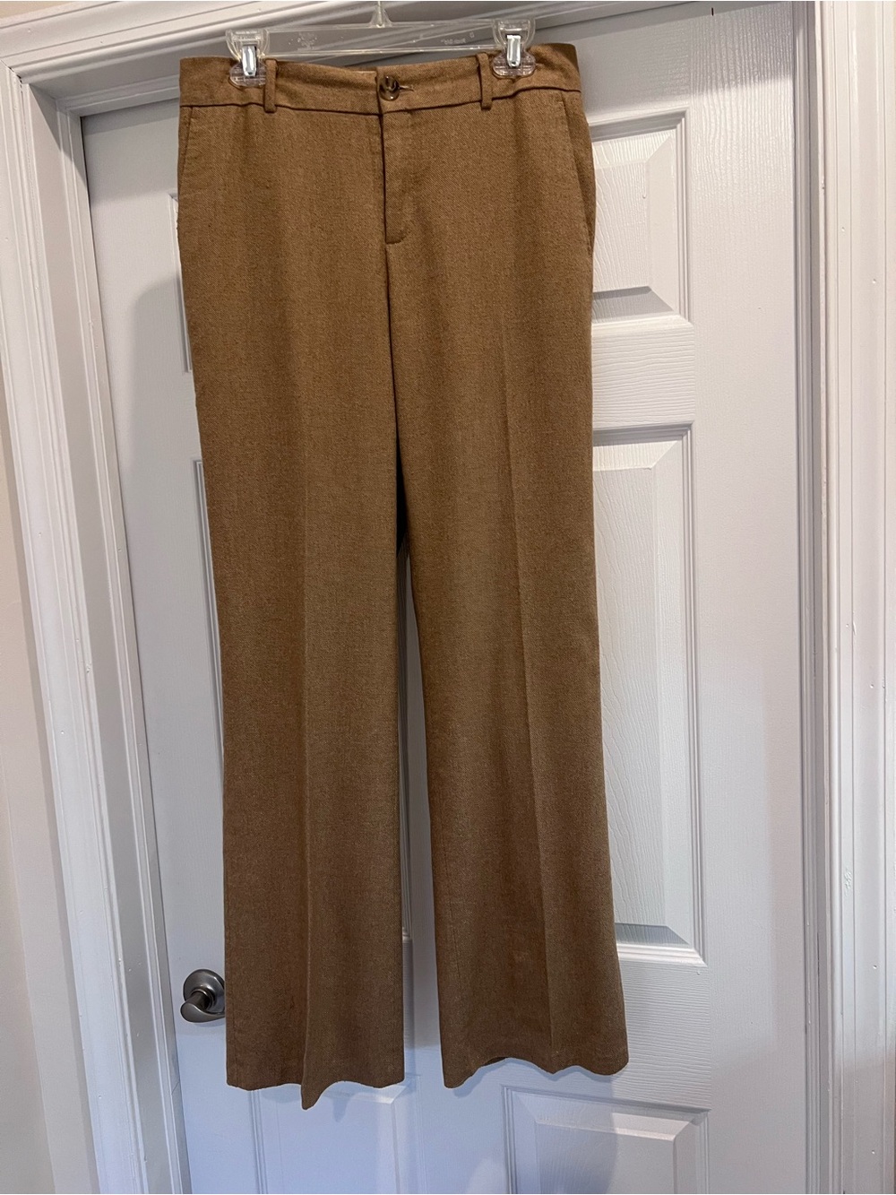Women's Brown Dress Pants - Tailored Classic